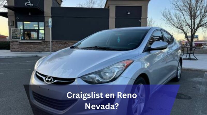 Craigslist en Reno Nevada?